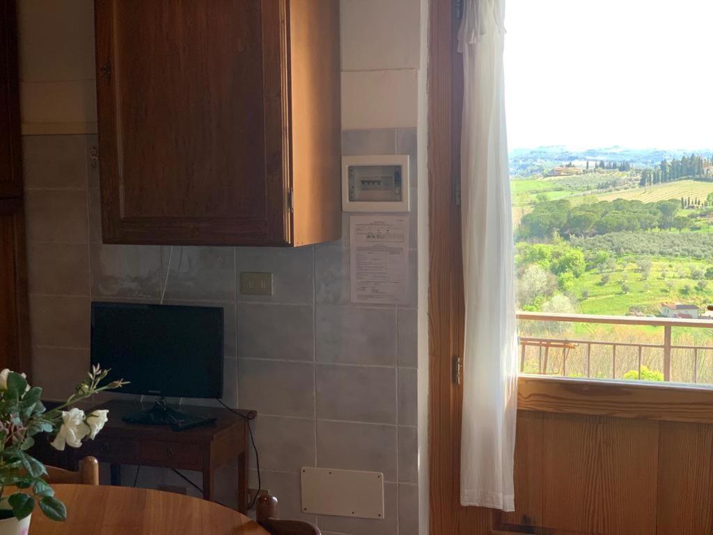 Podere Vigna Del Sole Daire San Gimignano Dış mekan fotoğraf